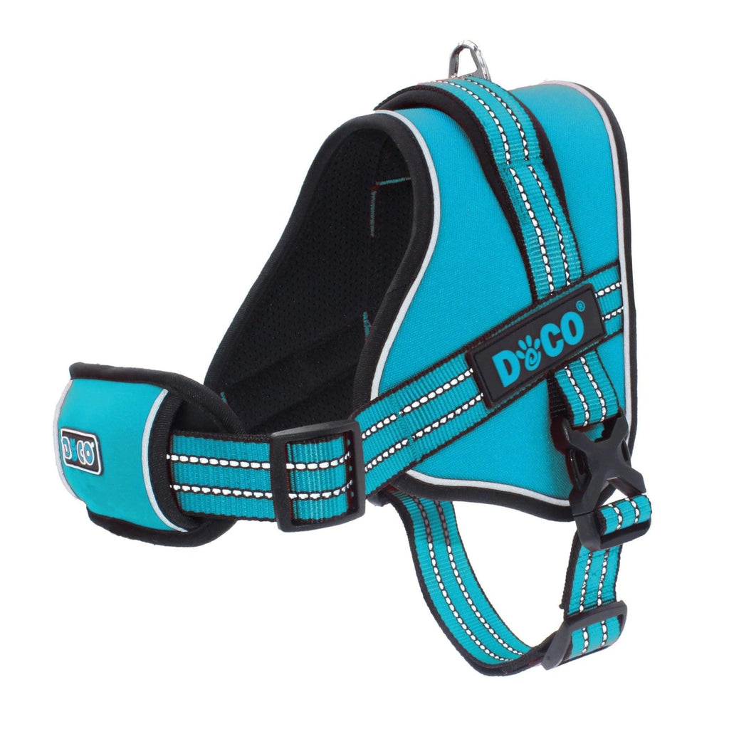 Doco Pet Supplies Doco Vertex Power Harness Previous - Turquoise - Small