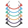 Donner Donner EC2009 Guitar 6-Inch Colored Patch Cable - (Assorted Colors) (Pack of 6)