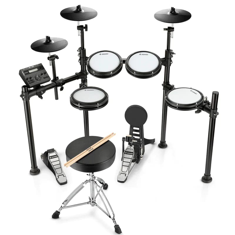 Donner DED200P Electric Drum Set 5 Drums 2 Cymbals EC6735
