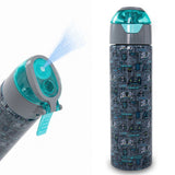 Eazy Kids - Insulated Stainless Steel Spray Water Bottle - Game On Grey - 640 ml