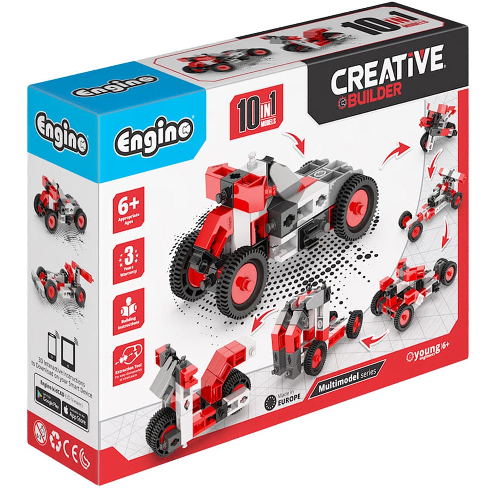 Engino Educational set Creative Builder 10 Models Multimodel Set