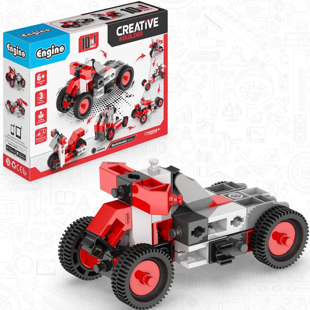 Engino Educational set Creative Builder 10 Models Multimodel Set