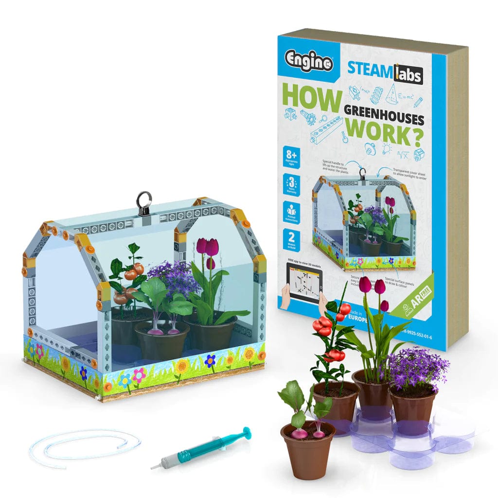 Engino Educational set Creative Builder How Greenhouses Work?