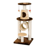 Fauna Pet Supplies Fauna Bonalti Cat Play Tower - Brown/Beige