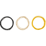 Fender 0990846010 Pure Vintage Cloth Wire 10", 22 AWG - Black, White, Yellow