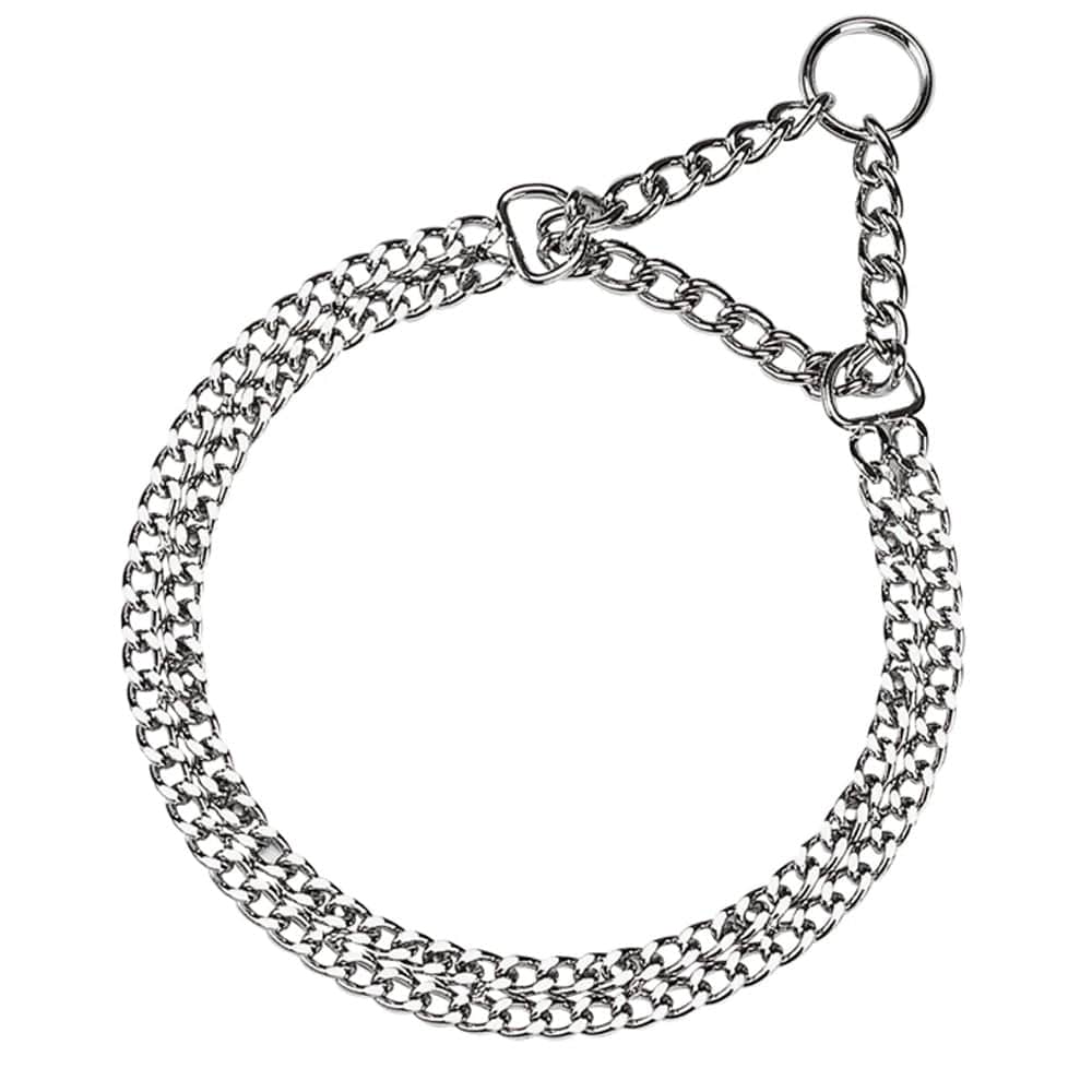 Ferplast Pet Supplies Ferplast Chrome CSS Semi Choke-Chain Dog Collar - CSS5626