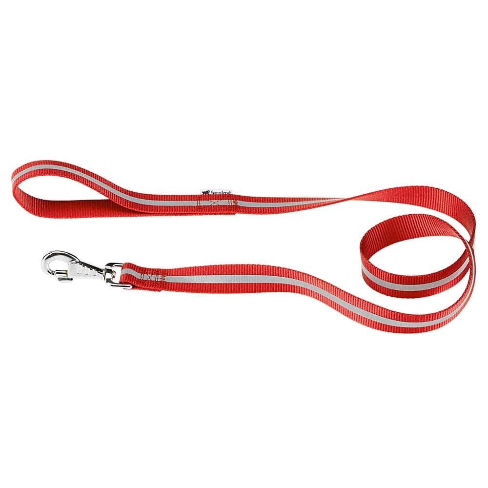 Ferplast Pet Supplies Ferplast Club Reflex G20/120 Reflective Dog Leash - Red