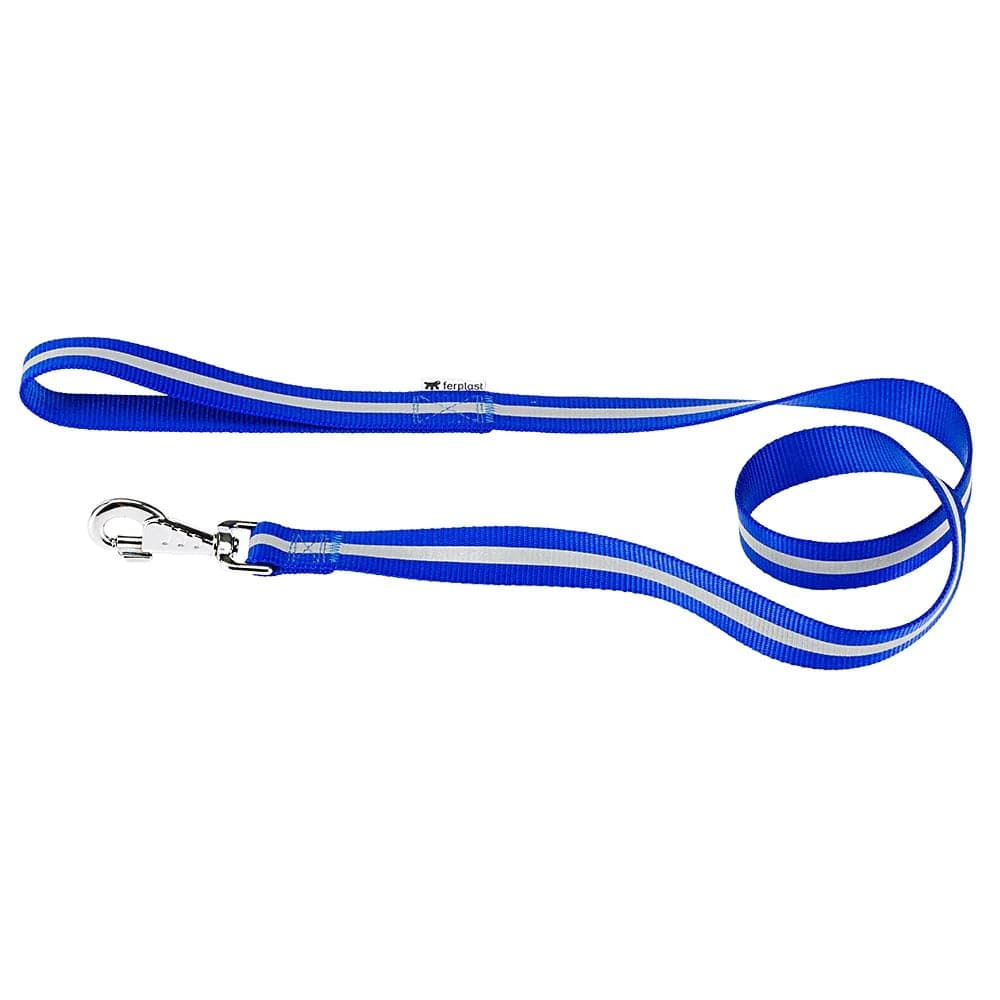 Ferplast Pet Supplies Ferplast Club Reflex G25/120 Reflective Dog Leash - Blue