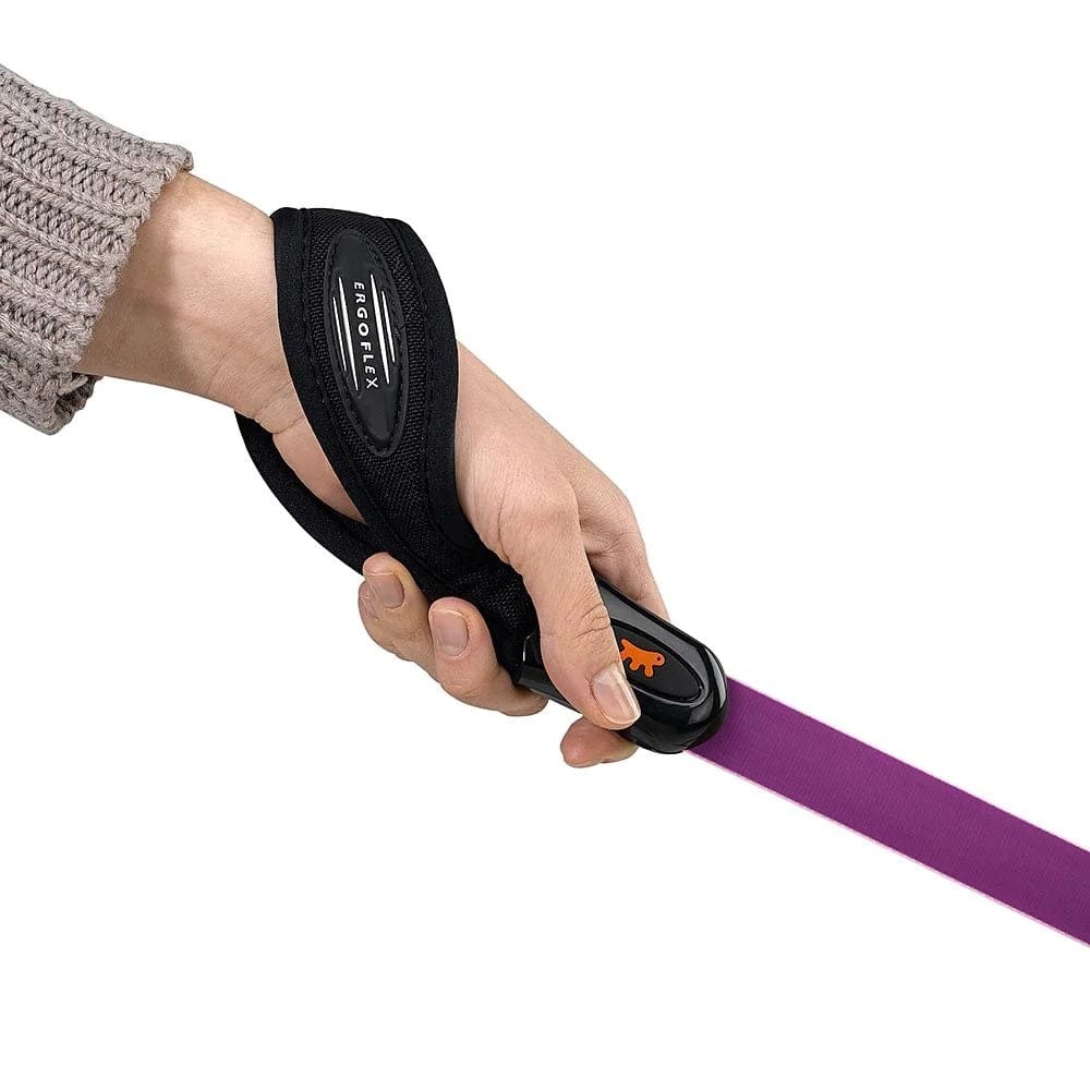 Ferplast Pet Supplies Ferplast Ergoflex GM Techno Dog Leash - Violet