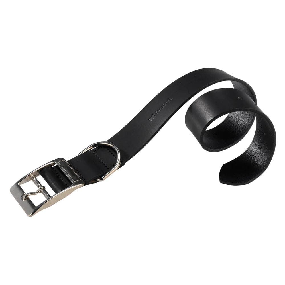 Ferplast Pet Supplies Ferplast Natural C25/53 Leather Dog Collar - Black