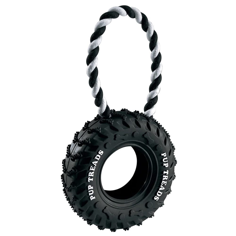 Ferplast Pet Supplies Ferplast PA 6430 Rubber Bone Tire With Hanger