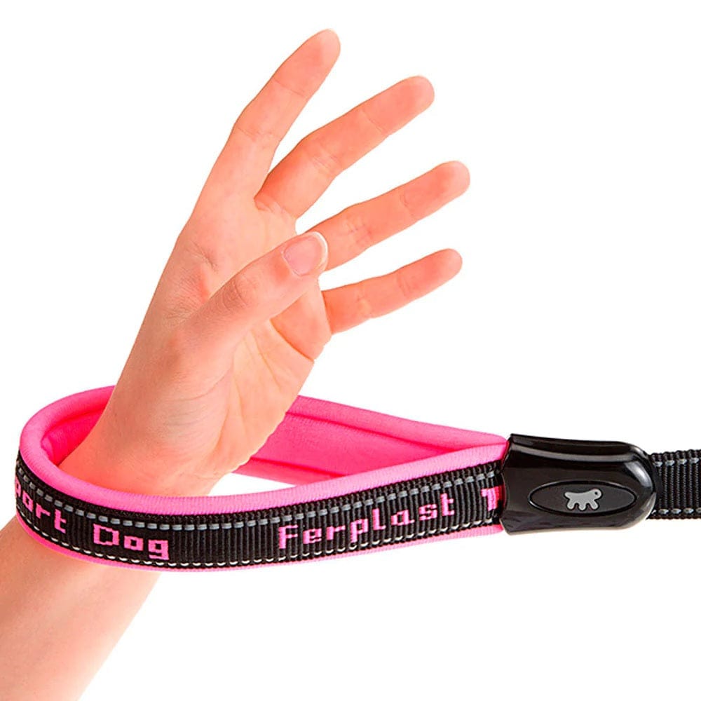 Ferplast Pet Supplies Ferplast Sport Dog Matic G Padded Dog Leash G20/120 - Fuchsia