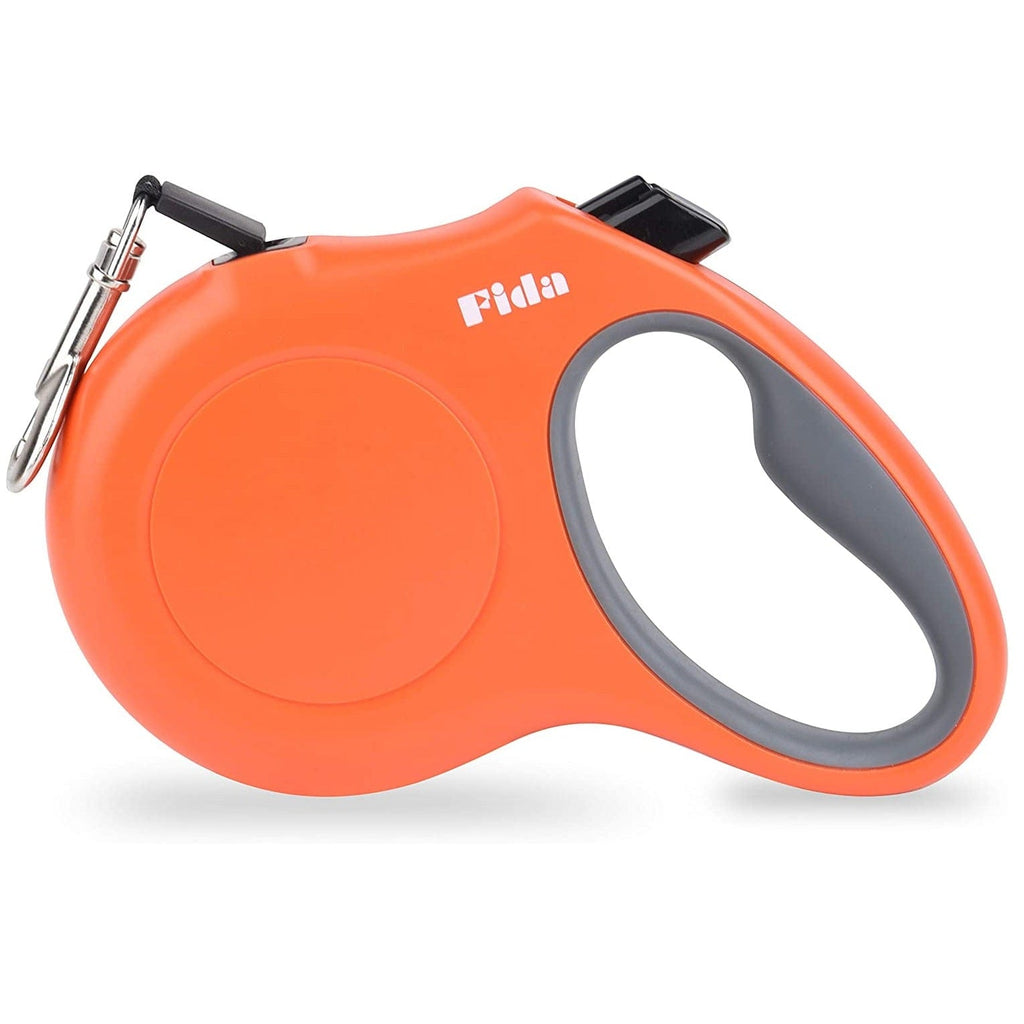 Fida Pet Supplies Fida Retractable Dog Leash (JFA Series)  - XS - Orange