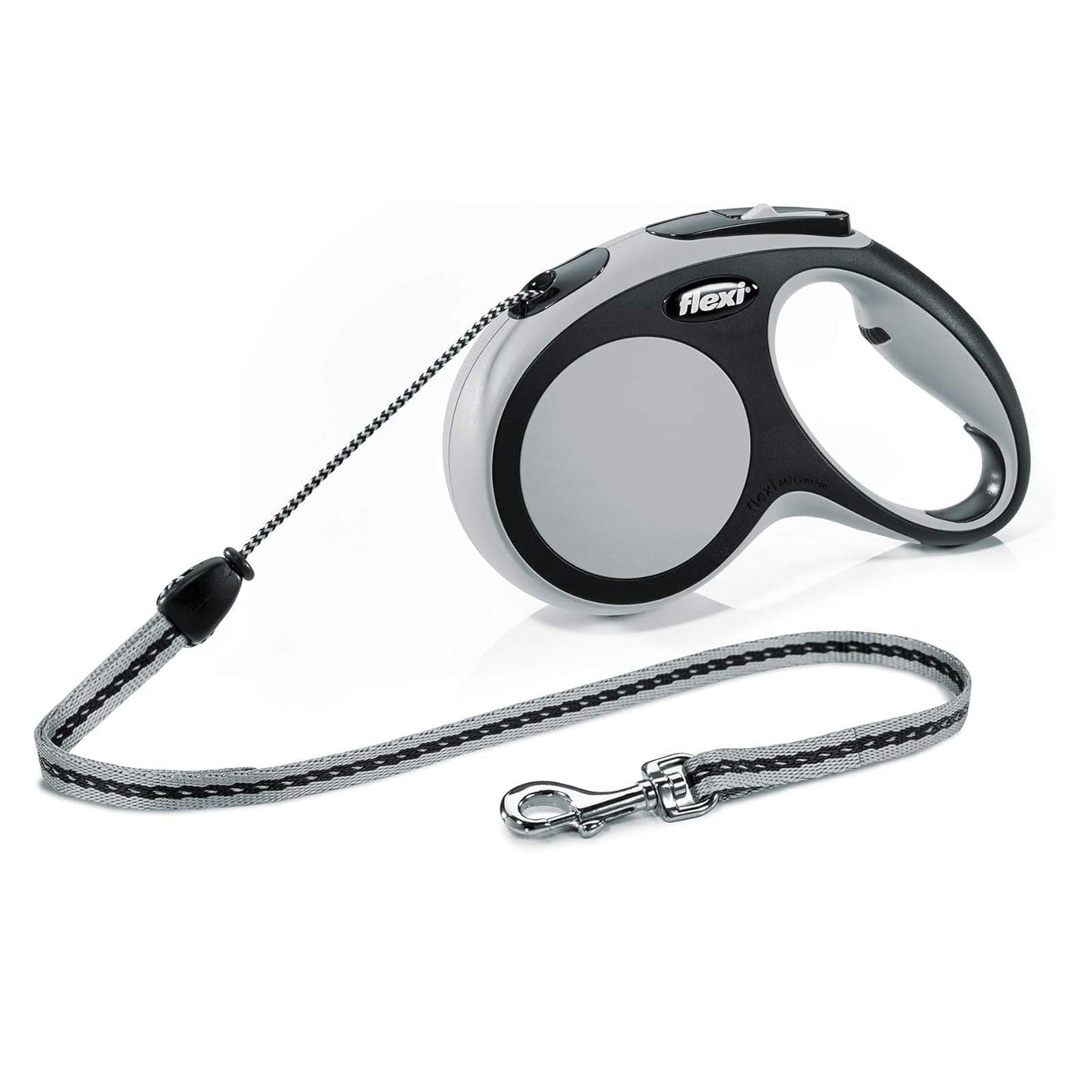Flexi Pet Supplies Flexi Automatic Leash Flexi New Comfort Cable 8m - Medium/Grey