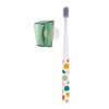 Flipper Bathroom accessories Toothbrush Cover & Toothbrush Flp Twigo Adult Basic Combo Pack / Mountain Green