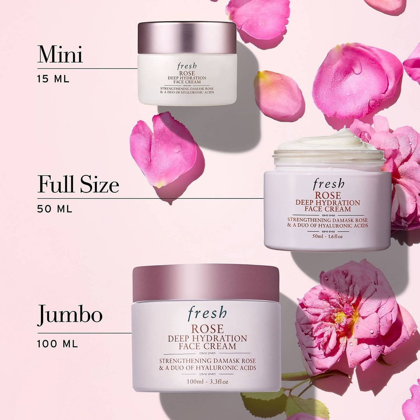 Fresh Beauty Fresh Rose Deep Hydration Face Cream 100ml