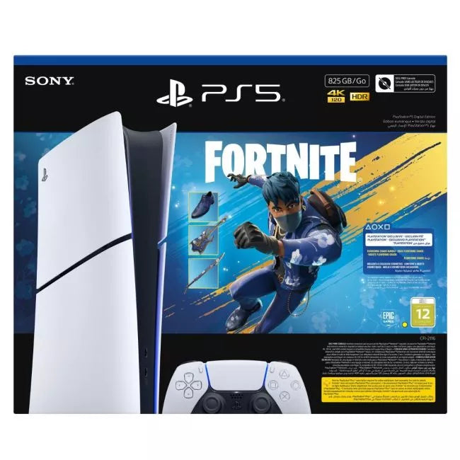 Sony PlayStation 5 Console Digital Edition: Fortnite Bundle