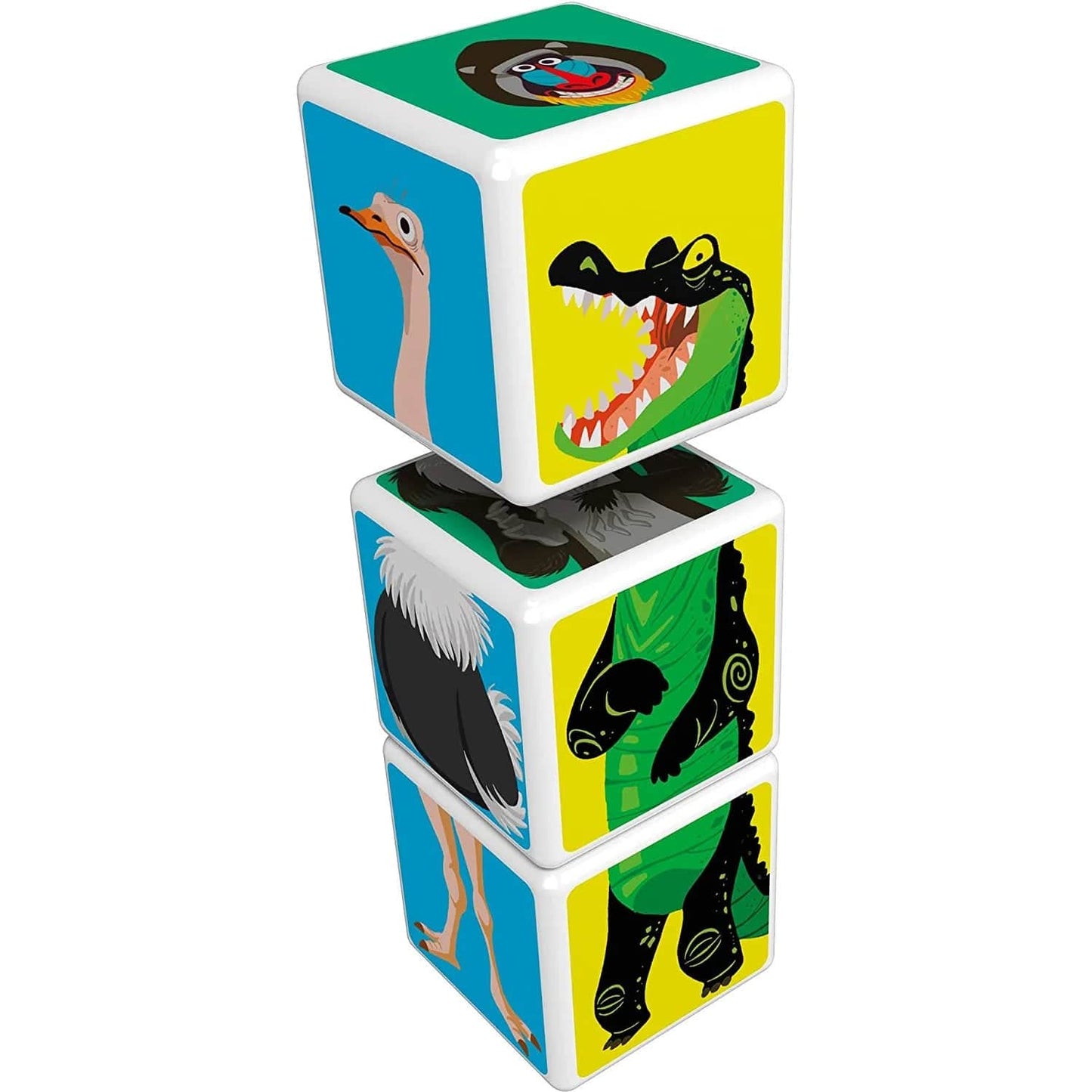 Geomag Toys Geomag Magicube Mix & Match Savanna Animals 3 pcs