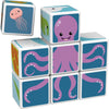 Geomag Toys Geomag Magicube Printed Sea Animals + Cards 11 pcs