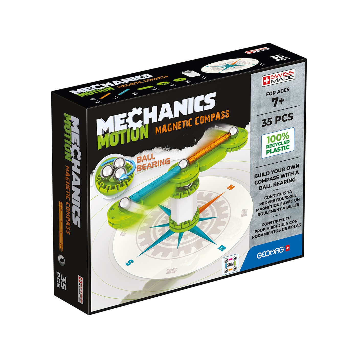 Geomag Toys Geomag Mechanics Motion RE Compass 35