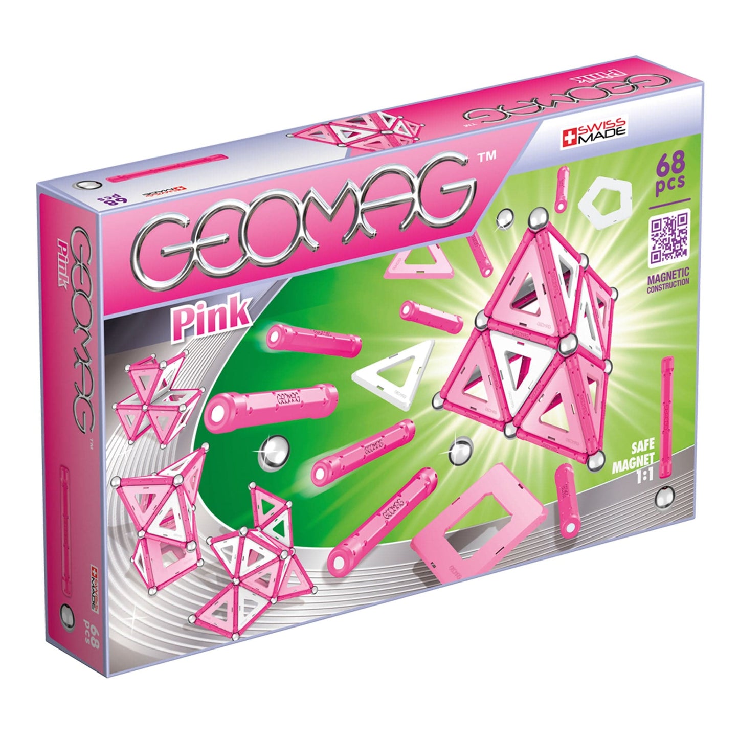 Geomag Toys Geomag Pink Panels 68 pcs