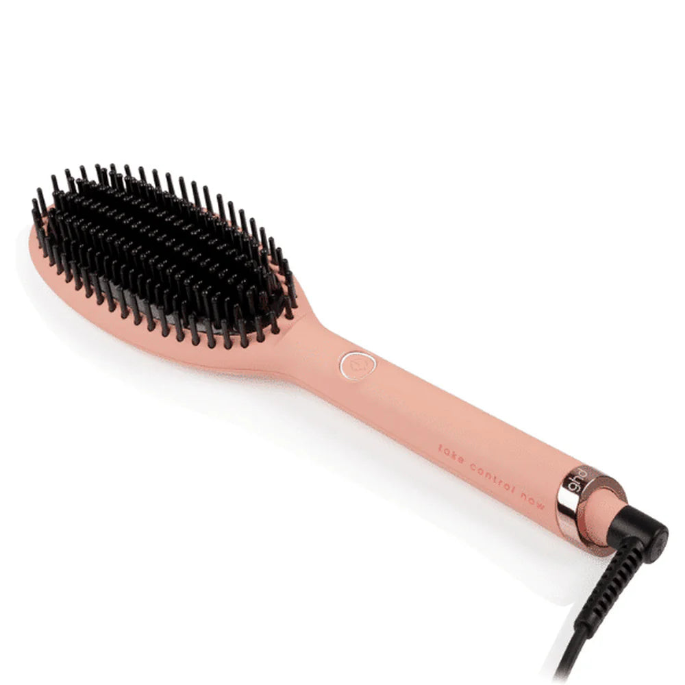 GHD Glide Hot Air Hair Brush - Pink Peach