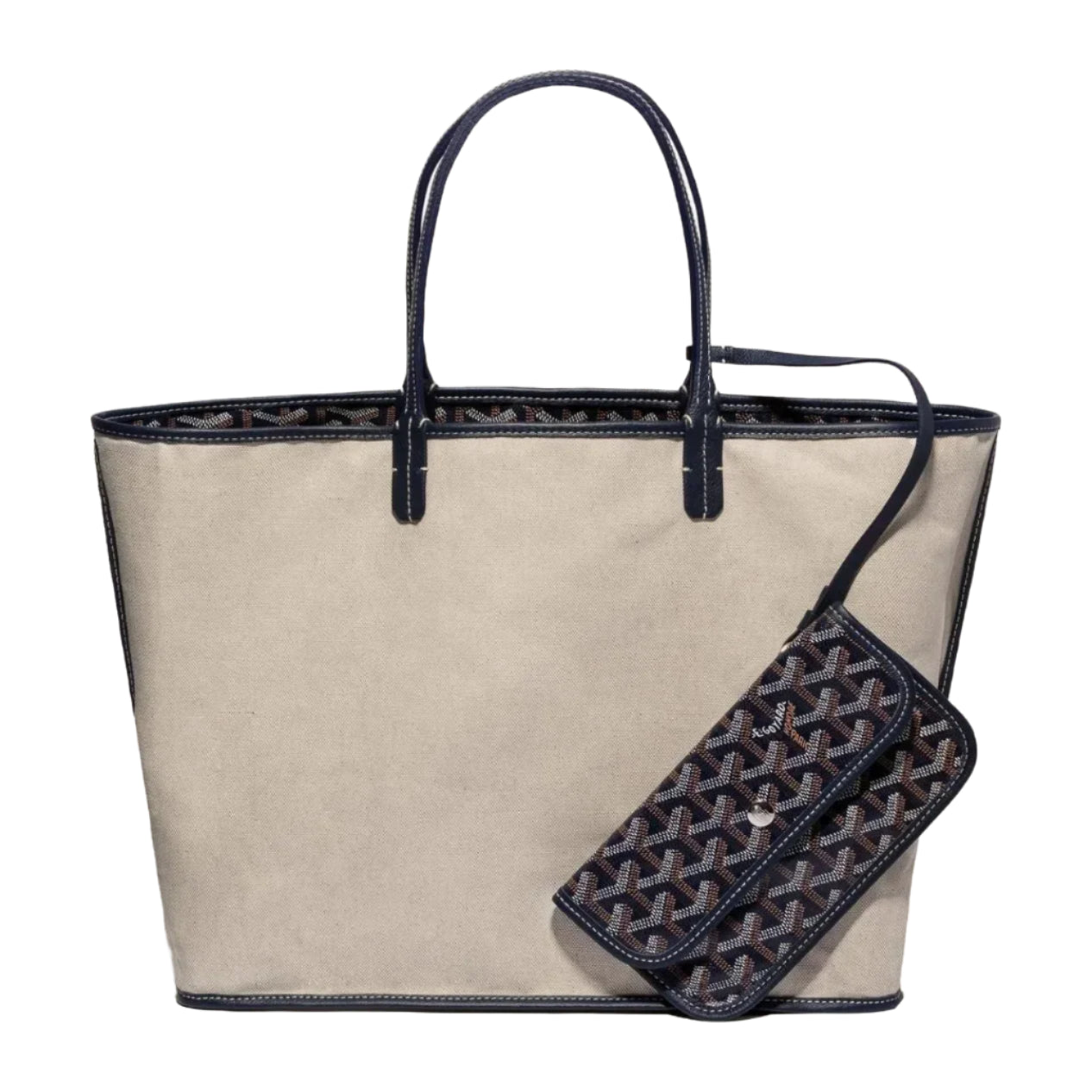 Goyard Saint Louis Tote PM Bag "Navy Blue"