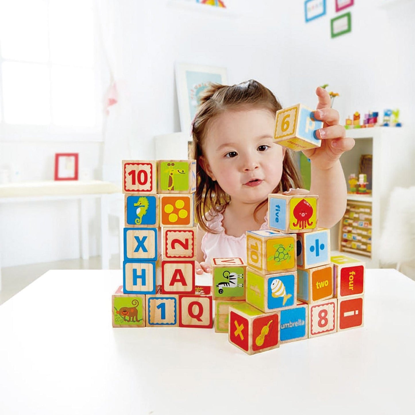 Hape B.toys ABC Blocks