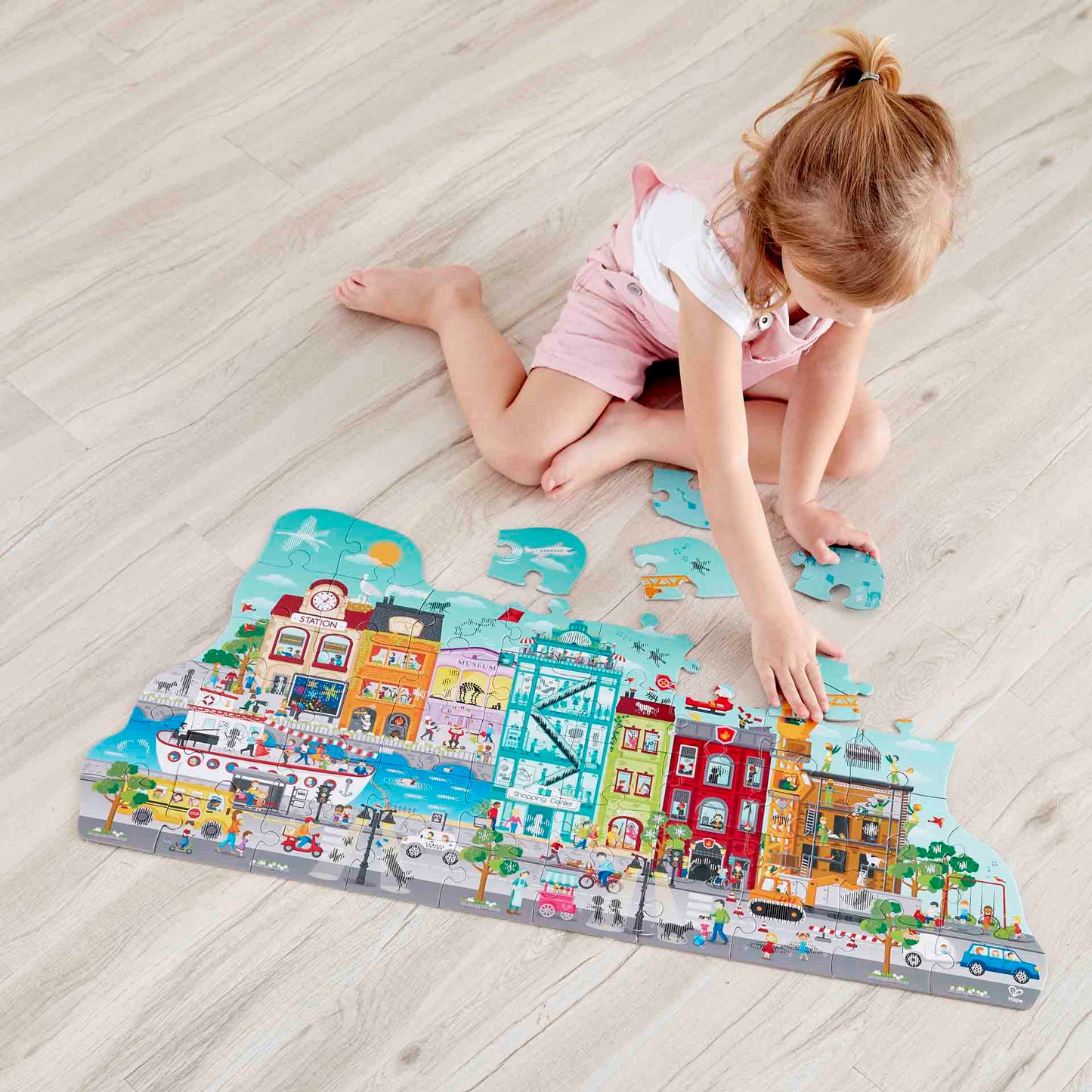 Hape Toys Animated City Puzzle
