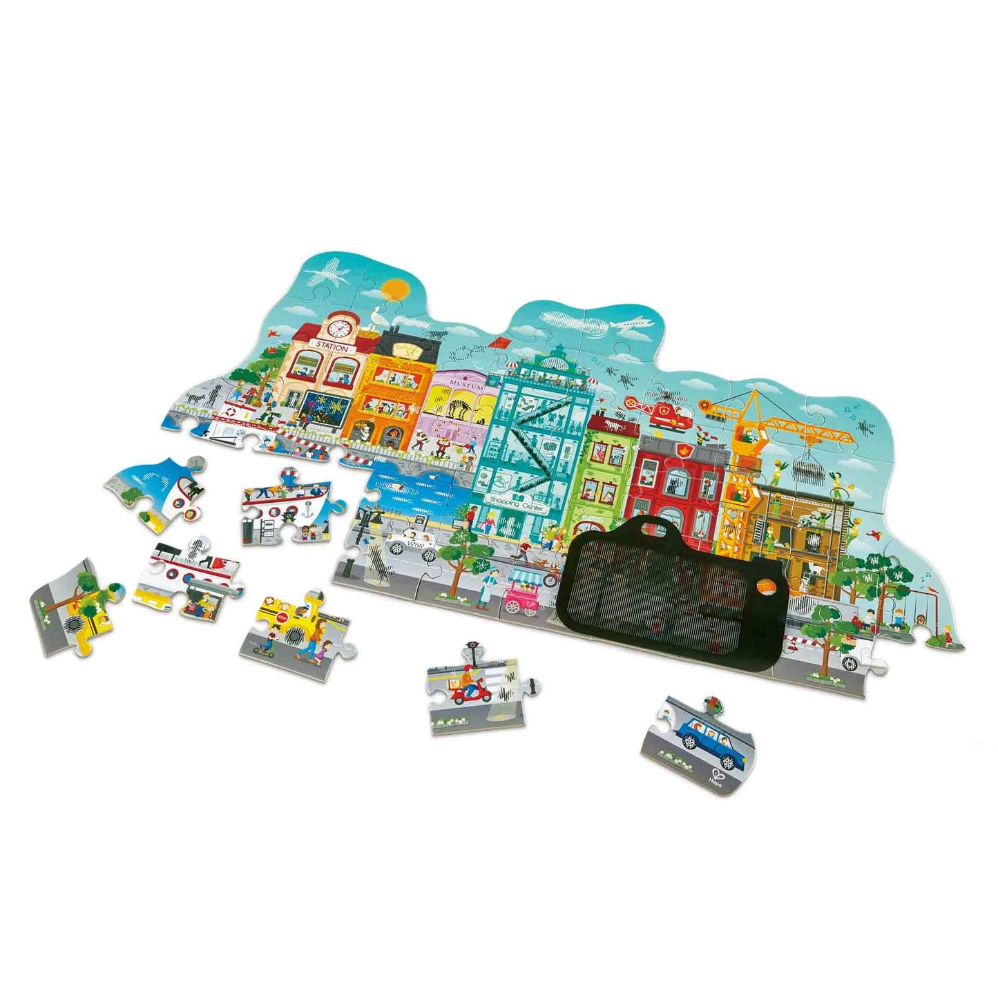 Hape Toys Animated City Puzzle