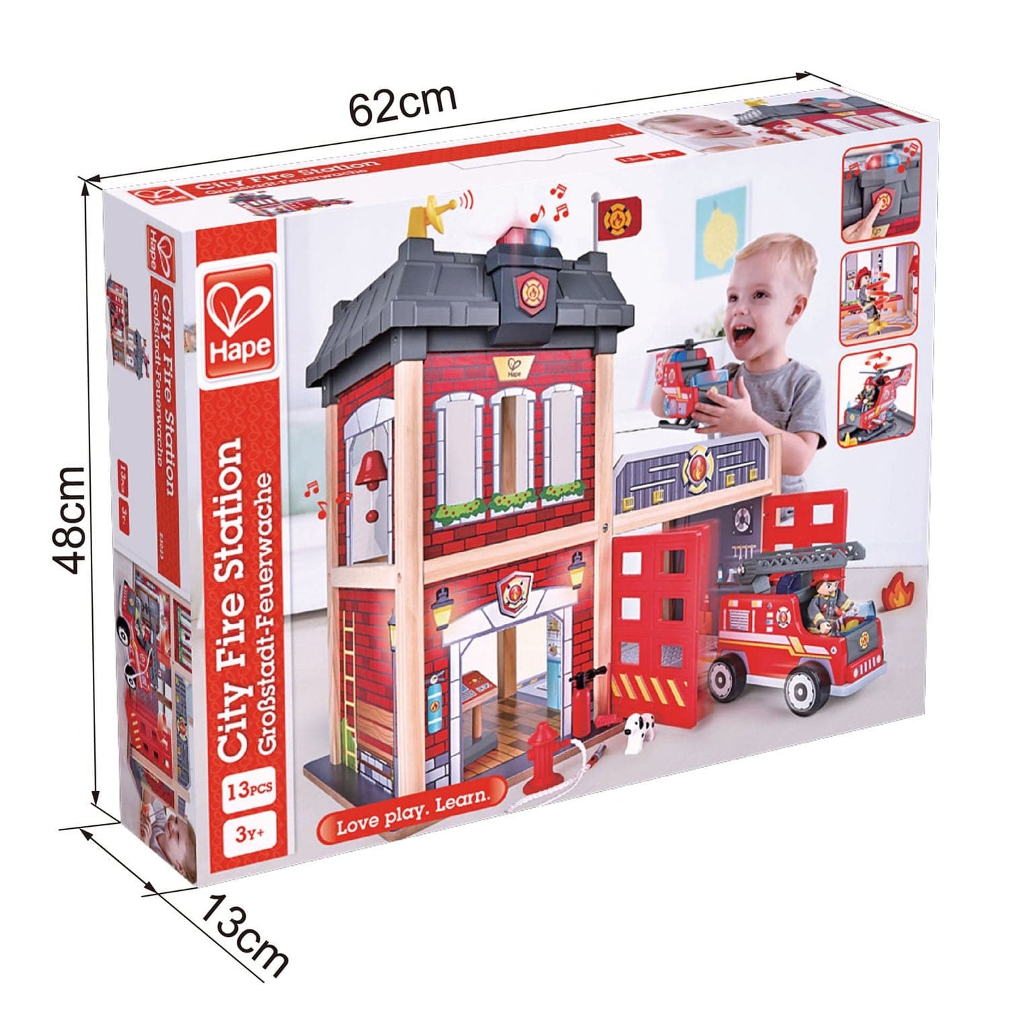 Hape Toys City Fire Station