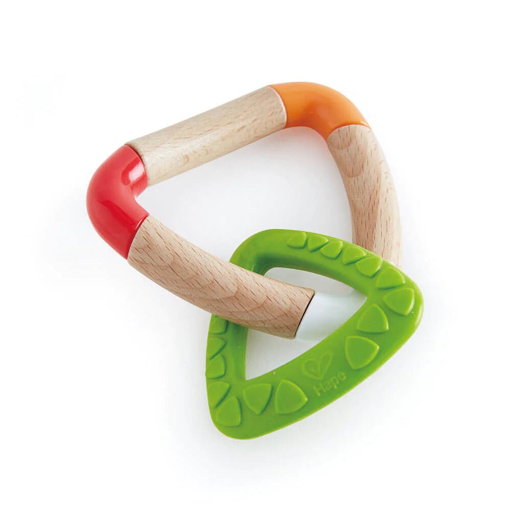 Hape Toys Double Triangle Teether - with tag