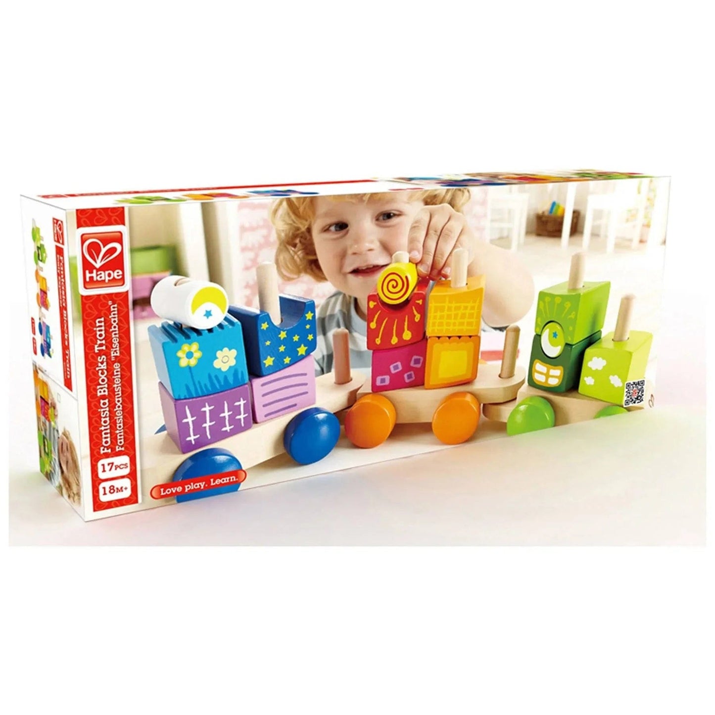 Hape Toys Fantasia Blocks Train