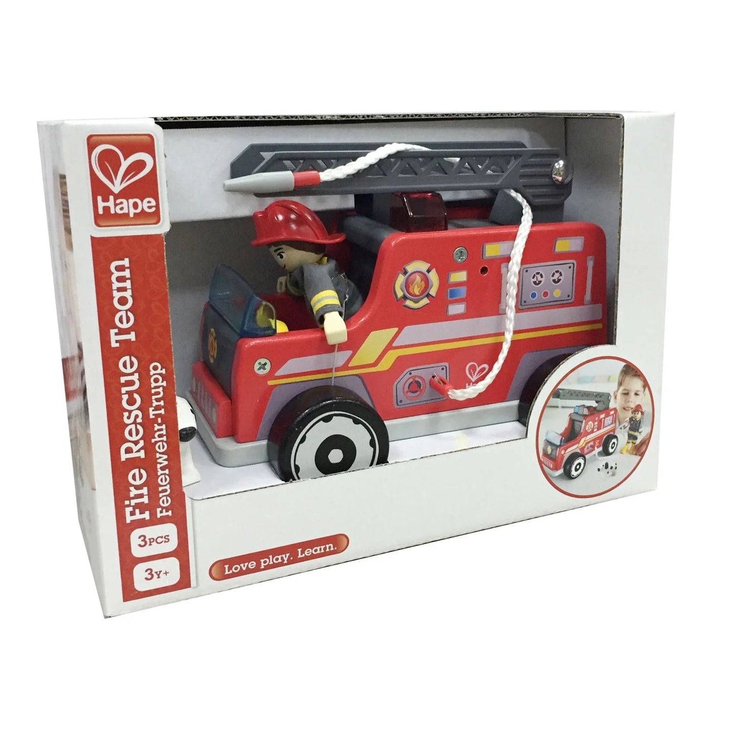 Hape Toys Fire Rescue Team