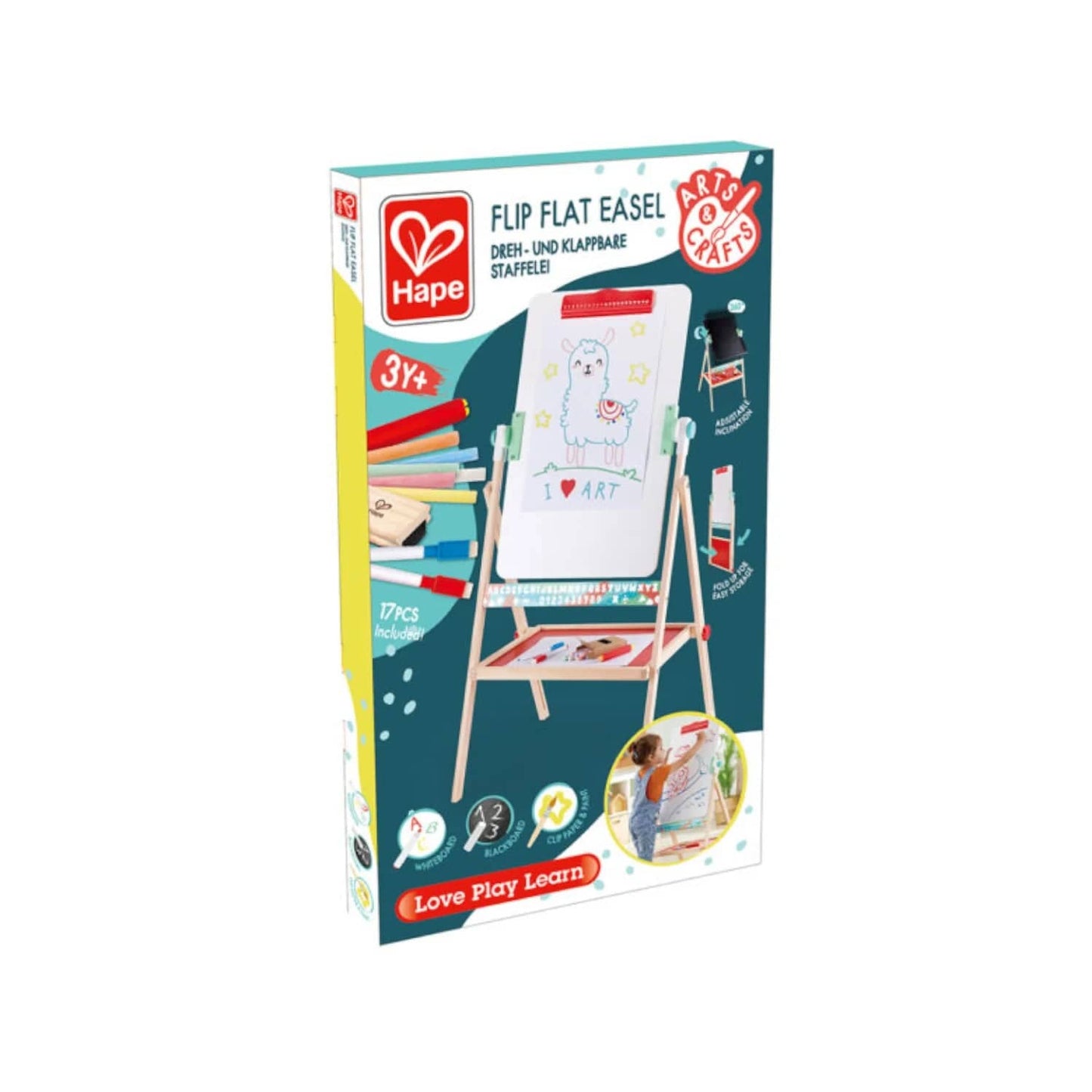 Hape Toys Flip Flat Easel