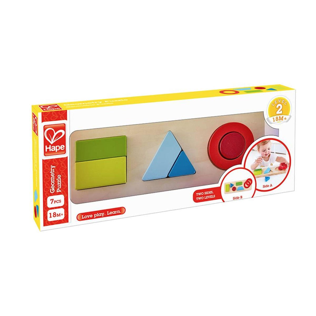Hape Toys Geometry Puzzle