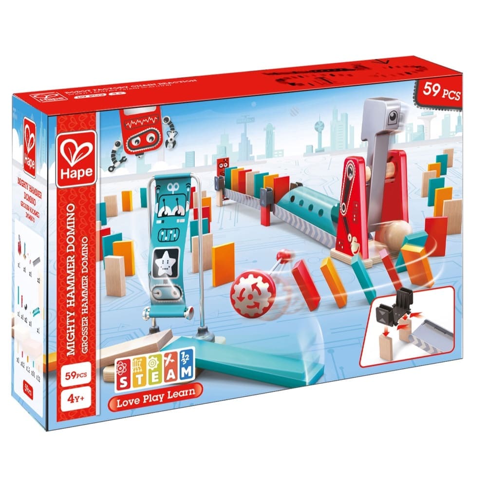 Hape Toys Mighty Hammer Domino