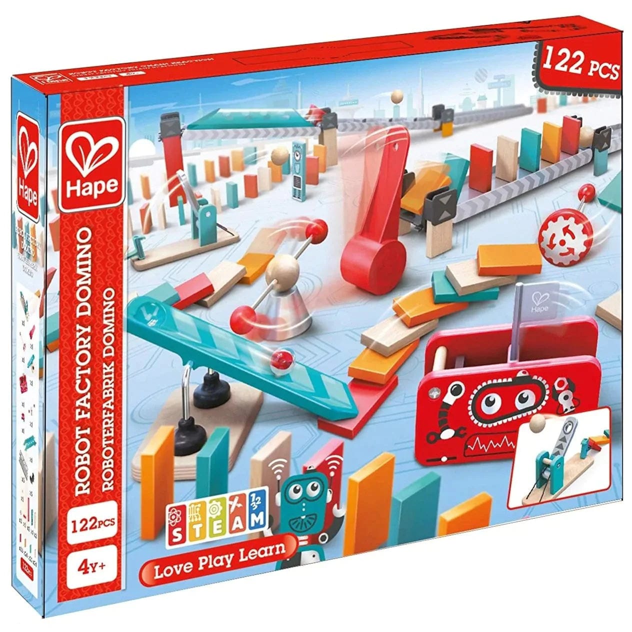 Hape Toys Robot Factory Domino