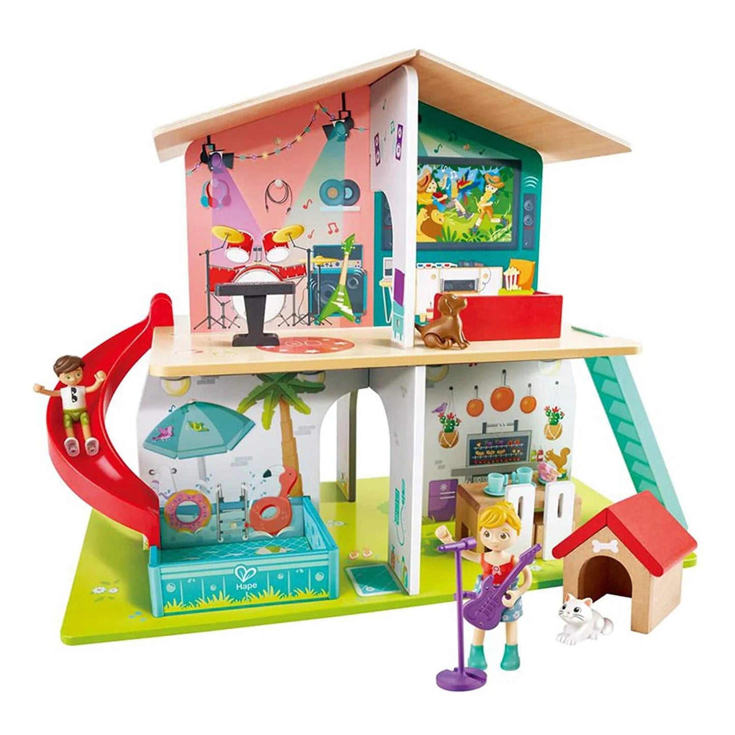Hape Toys Rock & Slide House- Sound Effects