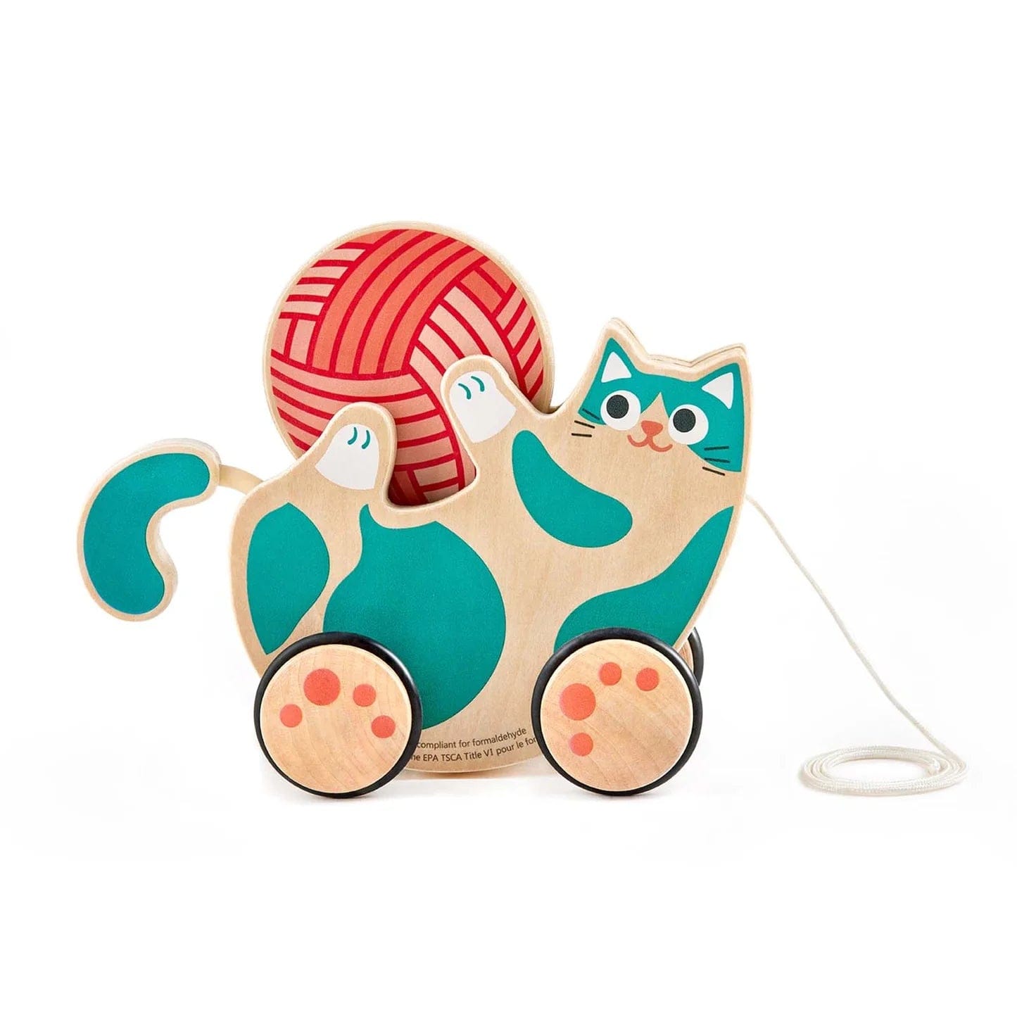 Hape Toys Roll & Rattle Kitten