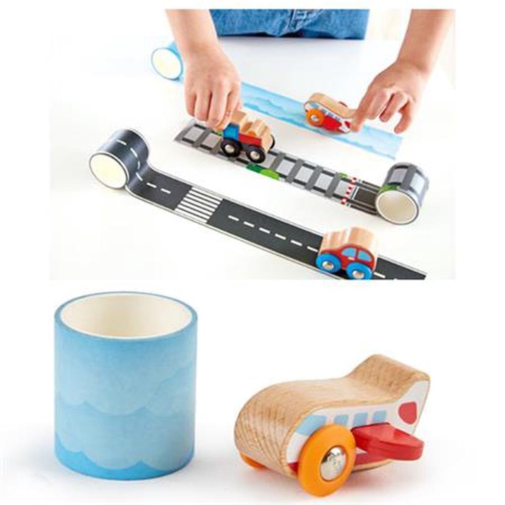 Hape Toys Tape & Roll Plane