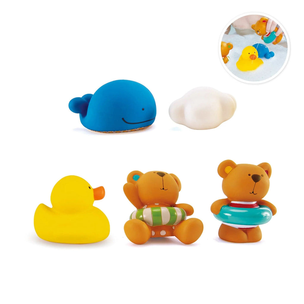Hape Toys Teddy And Friends Bath Squirts