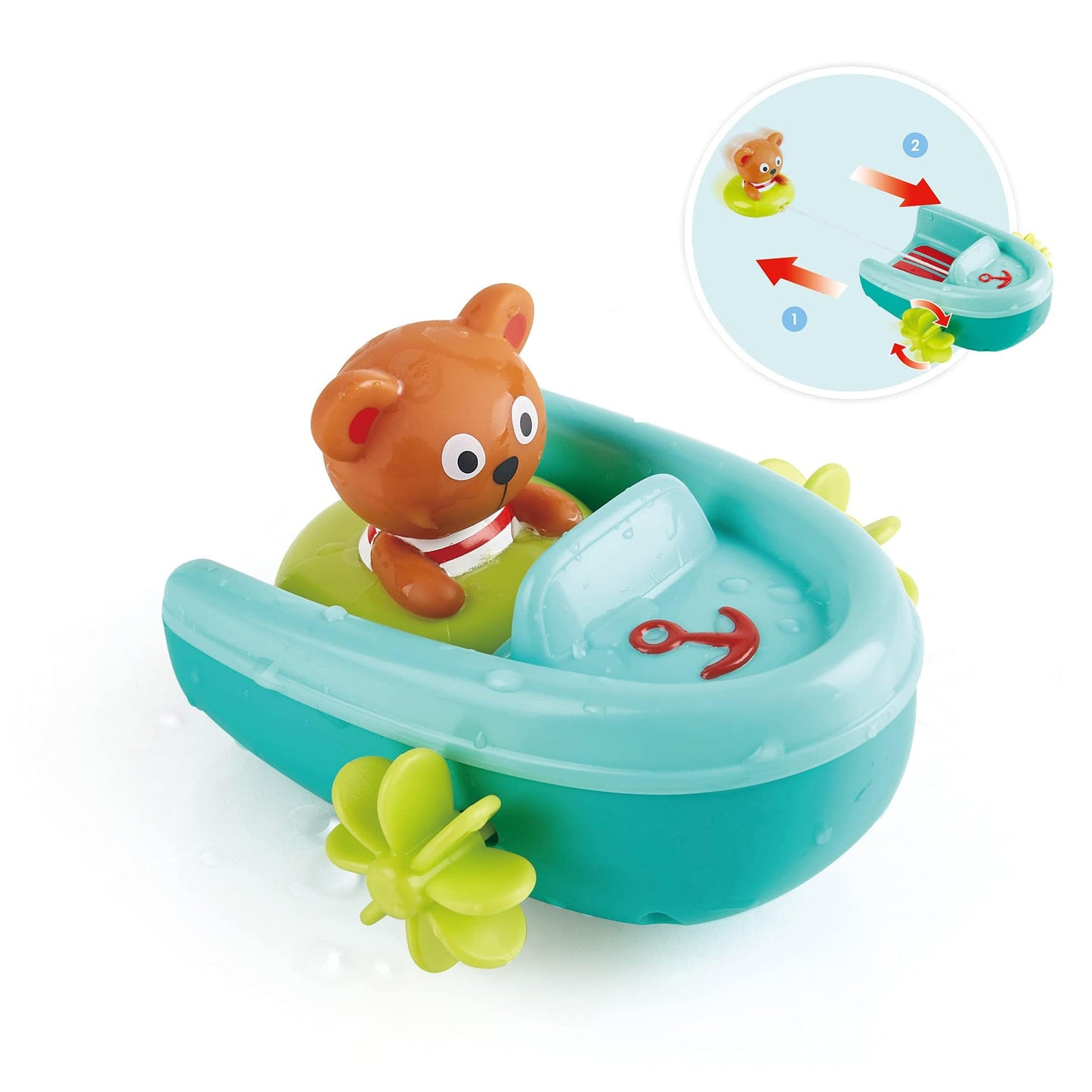 Hape Toys Tubing Pull-back Boat