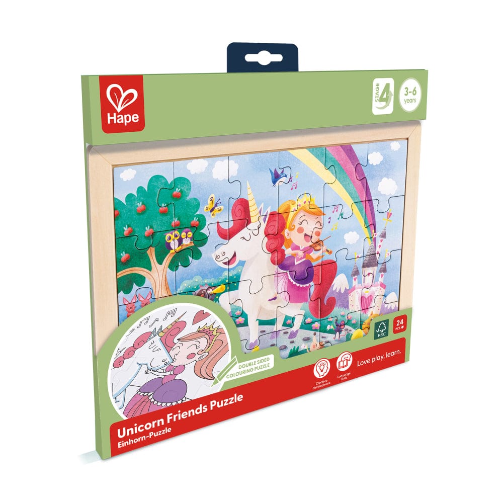 Hape Toys Unicorn Friends Puzzle