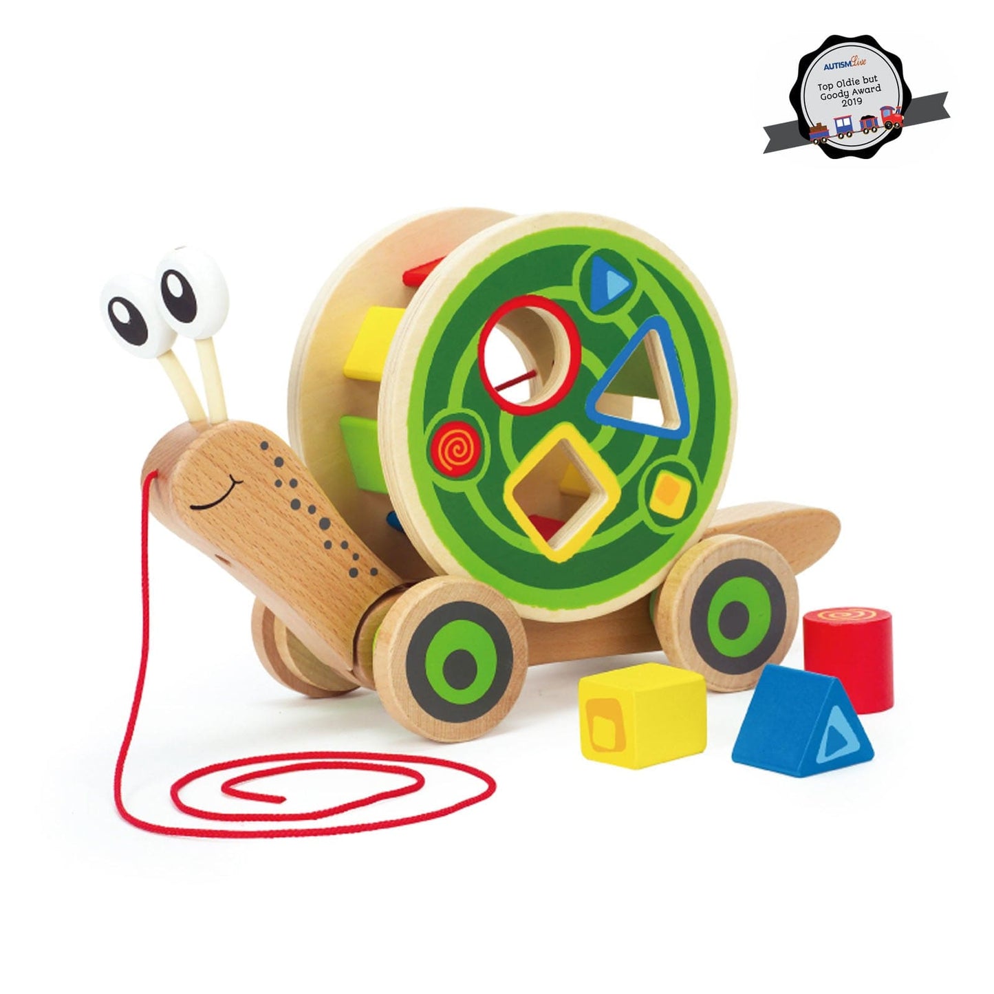 Hape Toys Walk-A-long Snail