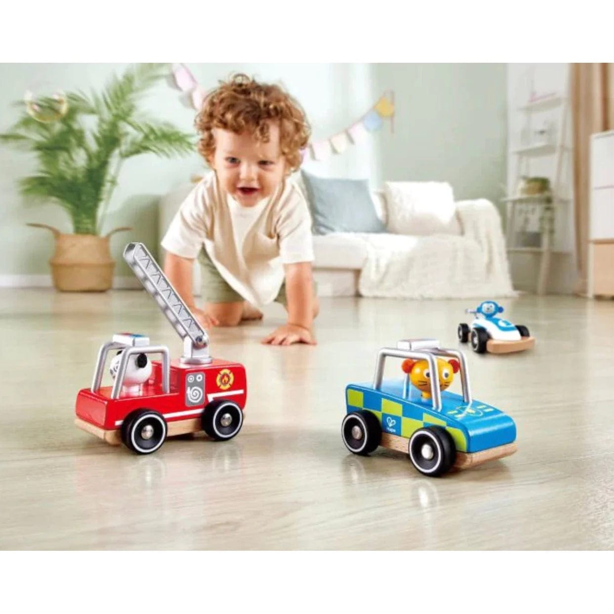 Hape Toys Wild Riders Vehicle / Fire Truck