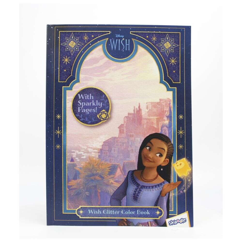 Hatim Toys Wish Glitter Colouring Book
