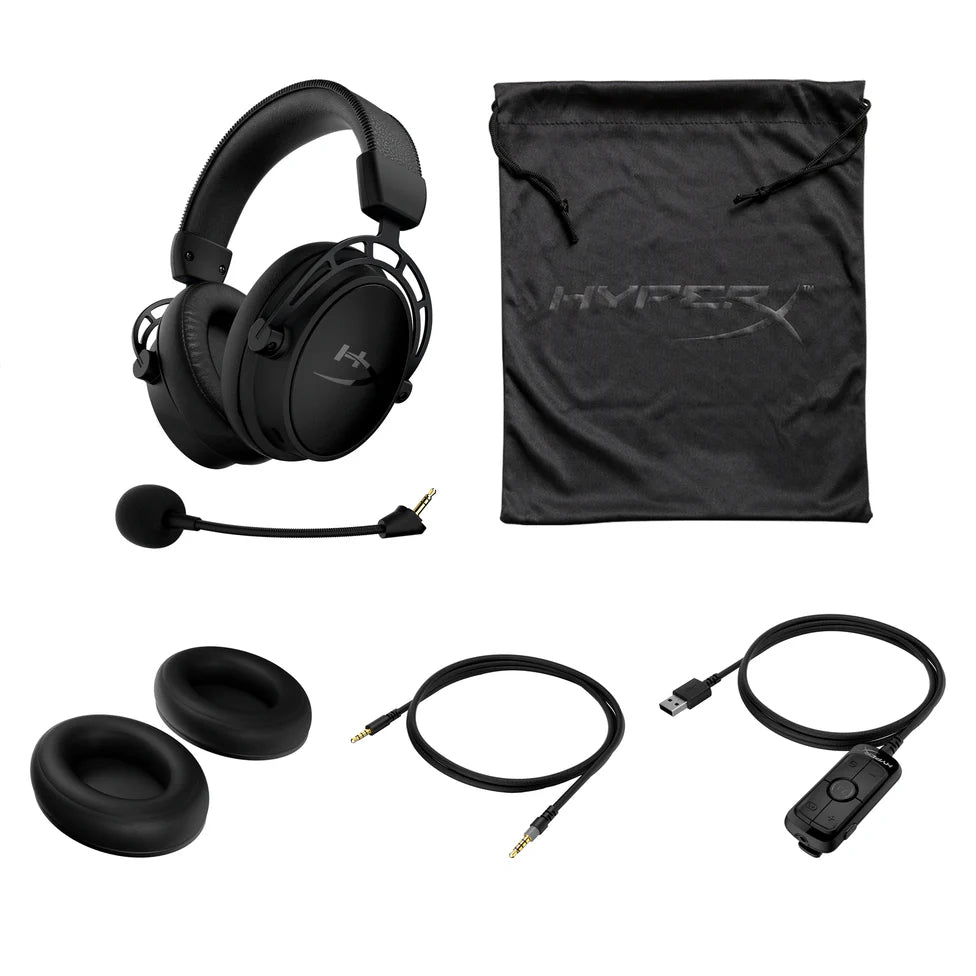 HyeprX Cloud Alpha S Wired Over-Ear Gaming Headphones With Mic