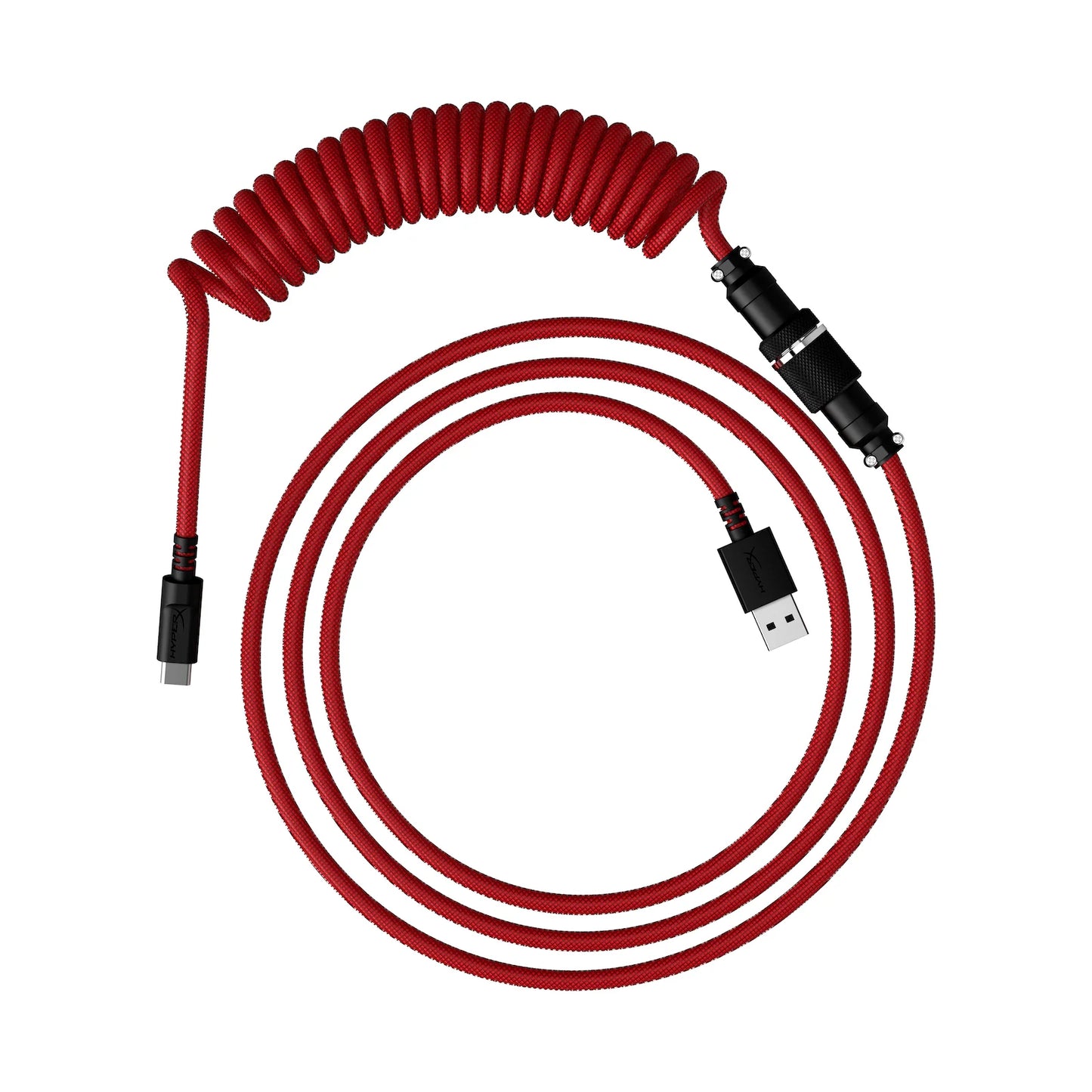 HyperX Coiled Cable - Red/Black - 1.37M