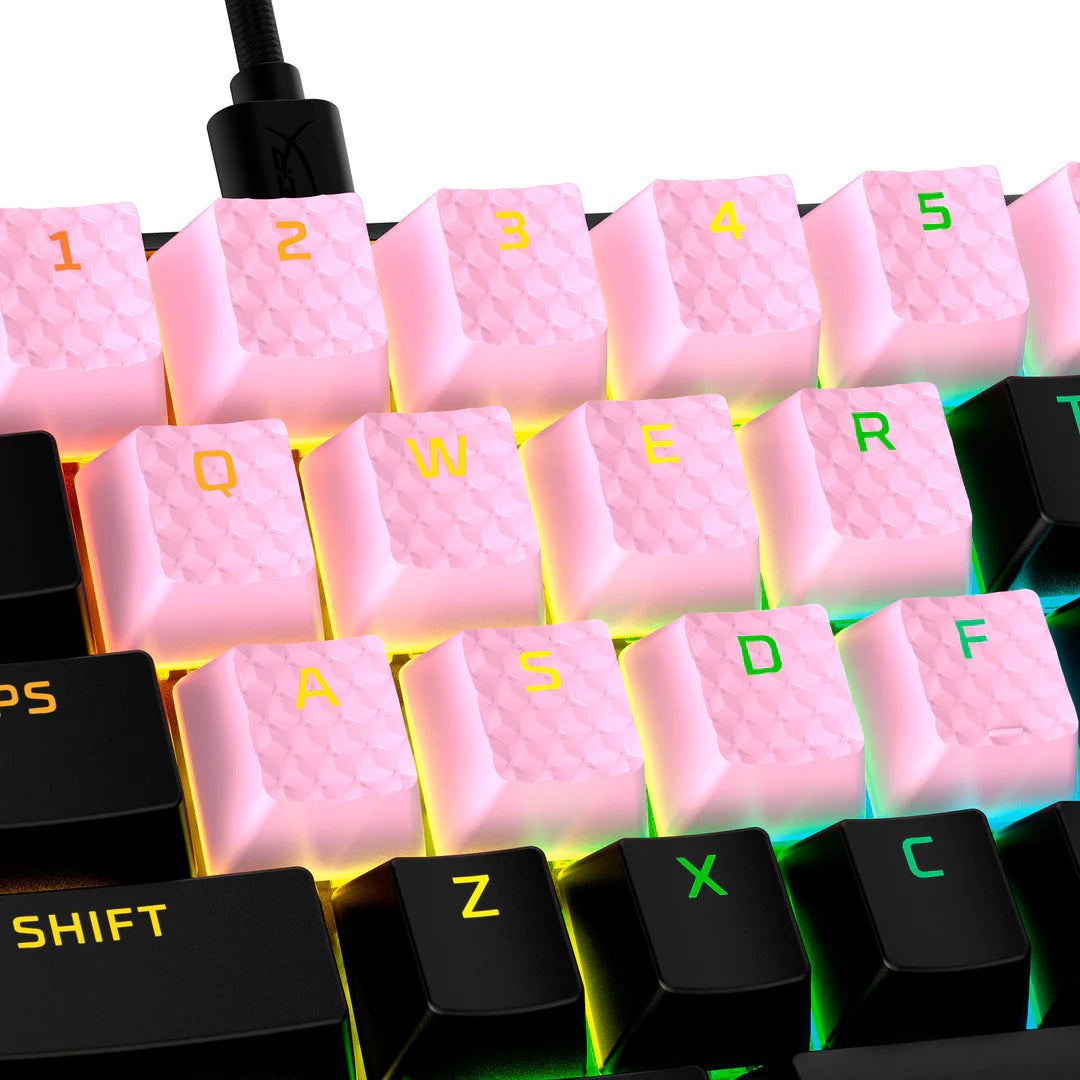 HyperX Rubber Keycaps - Pink